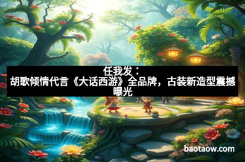 任我发：胡歌倾情代言《大话西游》全品牌，古装新造型震撼曝光